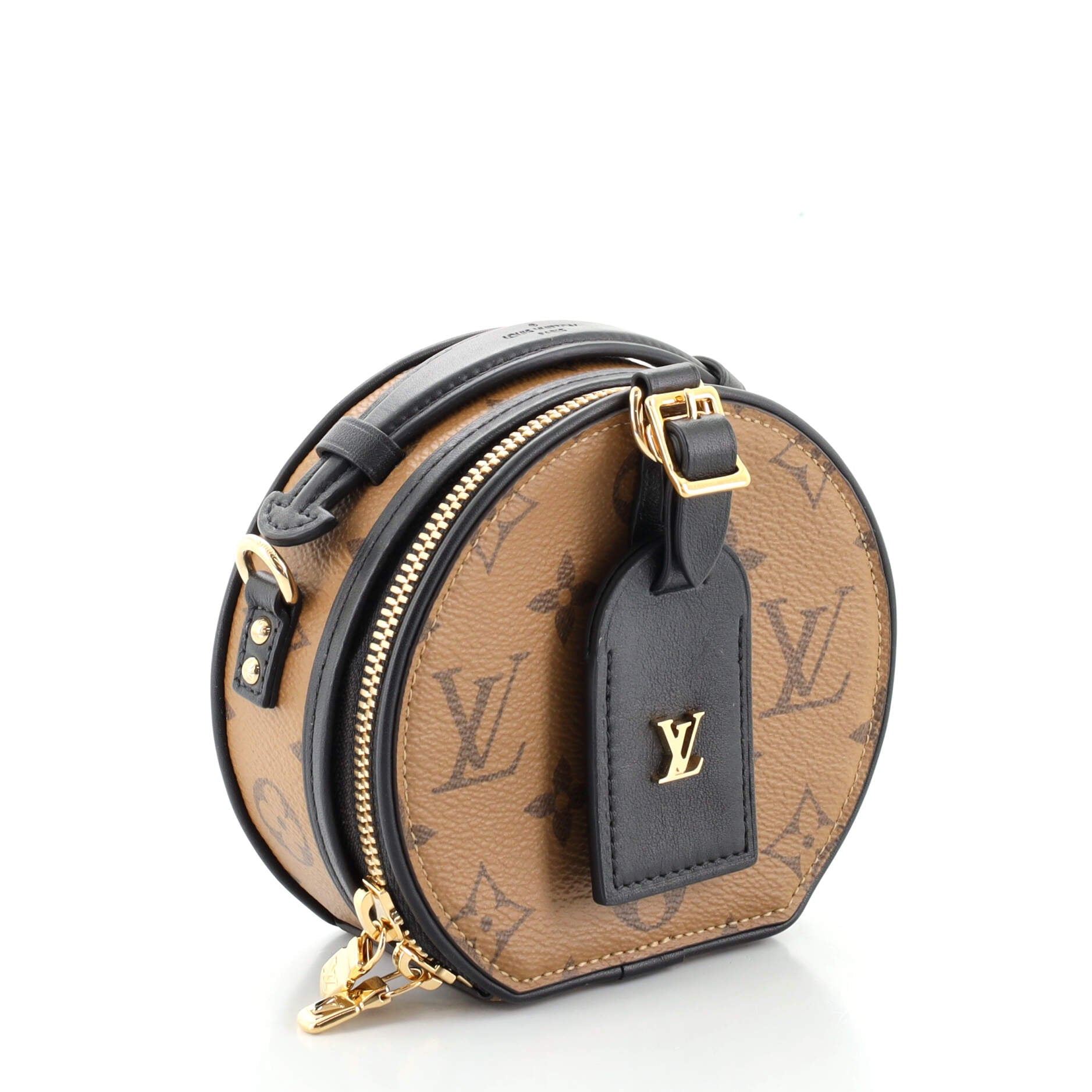 Mini Boite Chapeau Bag Reverse Monogram Canvas
