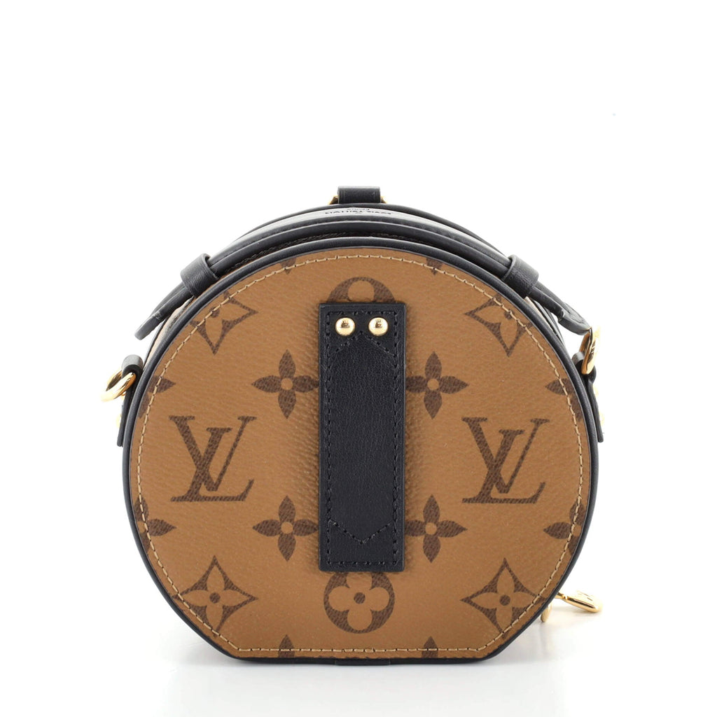 Mini Boite Chapeau Bag Reverse Monogram Canvas