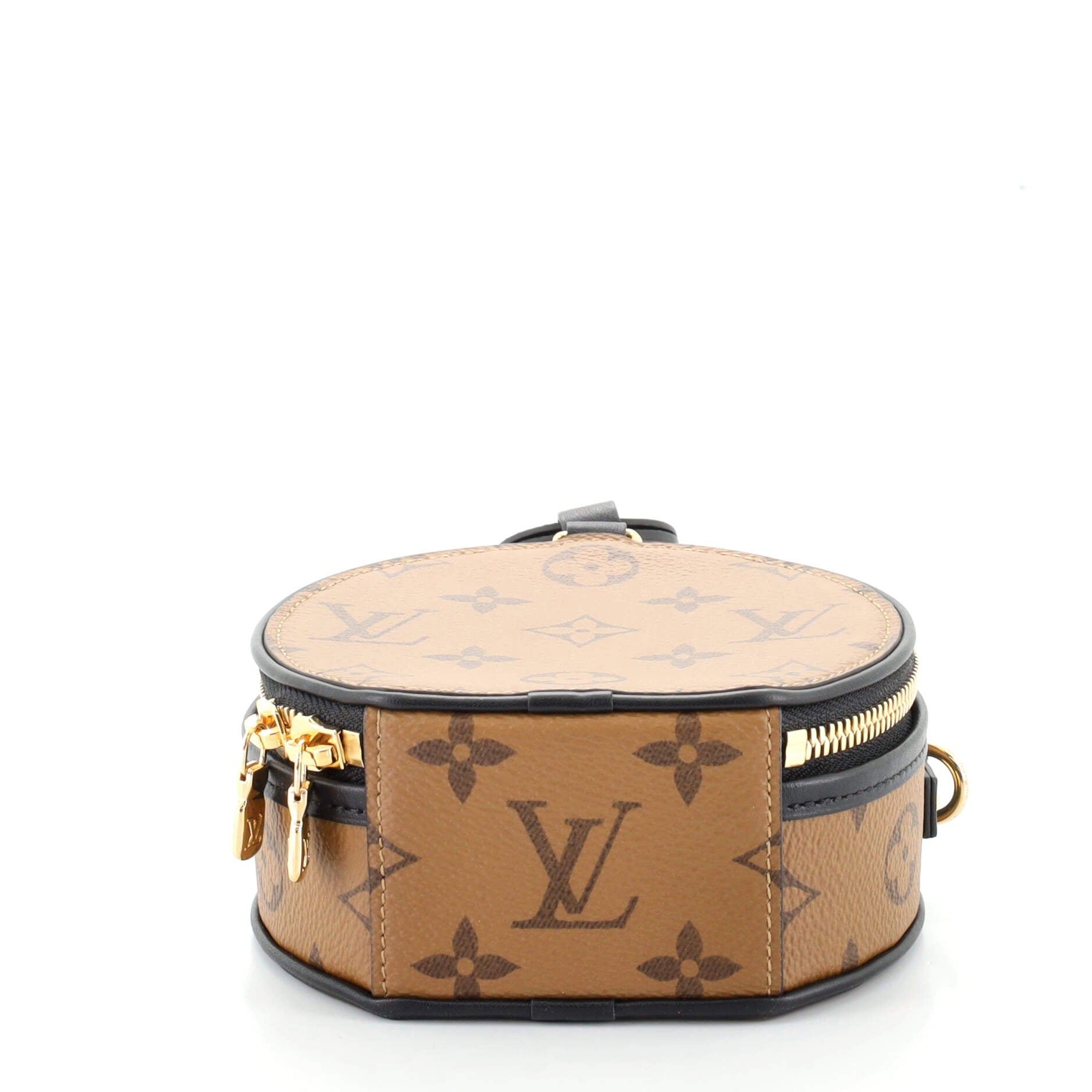 Mini Boite Chapeau Bag Reverse Monogram Canvas