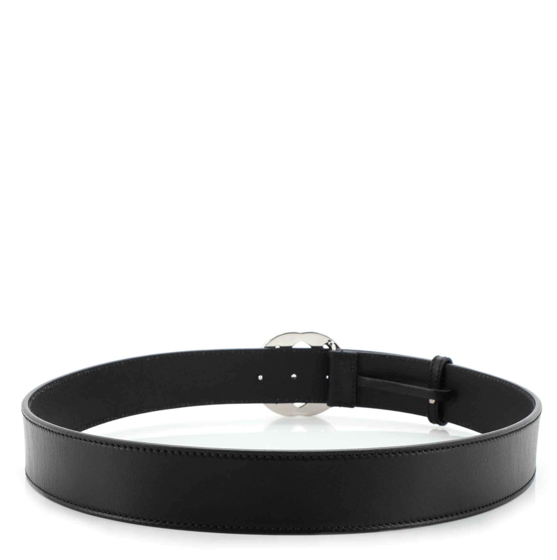 Interlocking G Belt Leather Wide 95