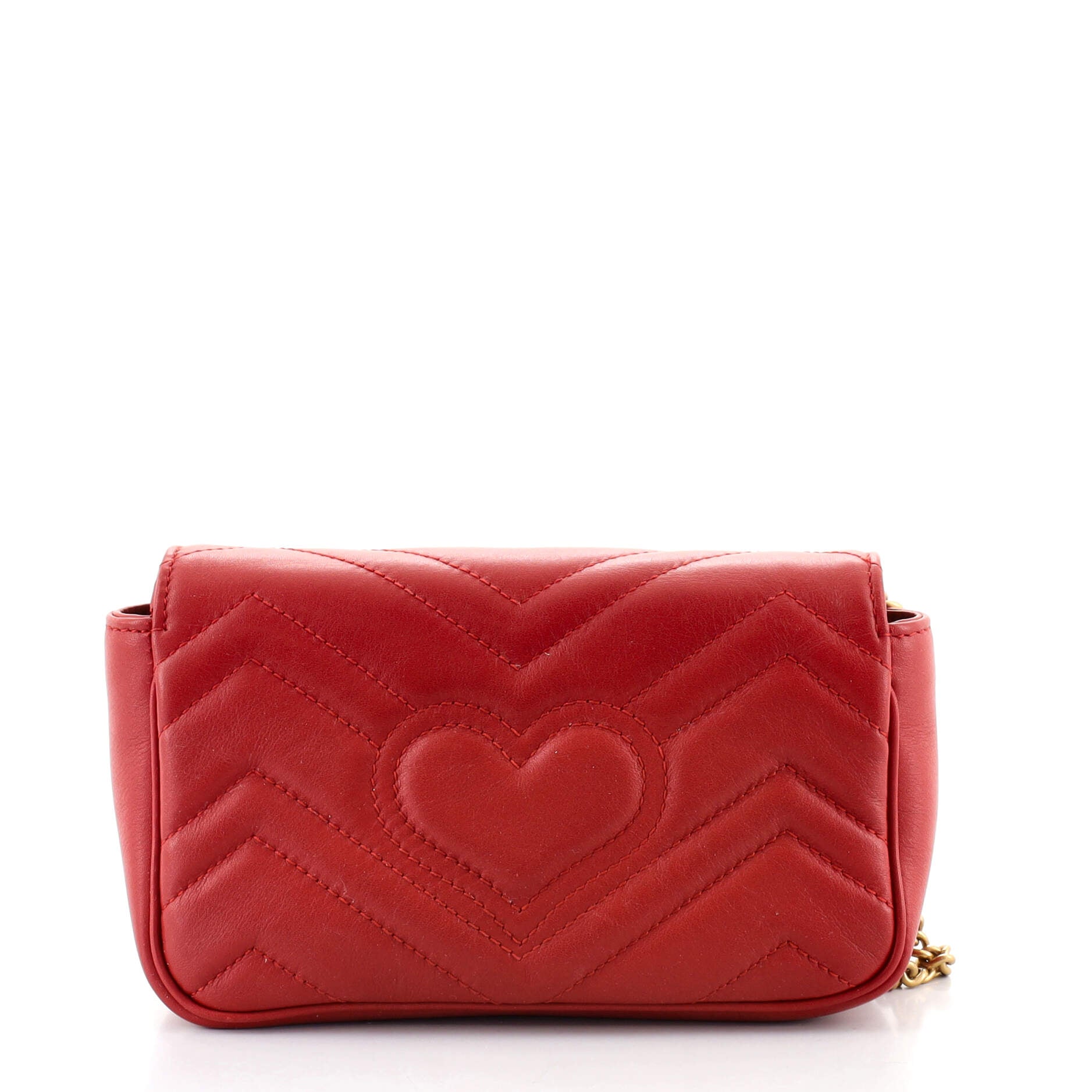 GG Marmont Flap Bag Matelasse Leather Super Mini