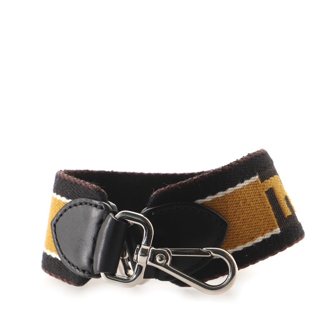 FF Logo Mini Strap You Short Shoulder Strap Canvas