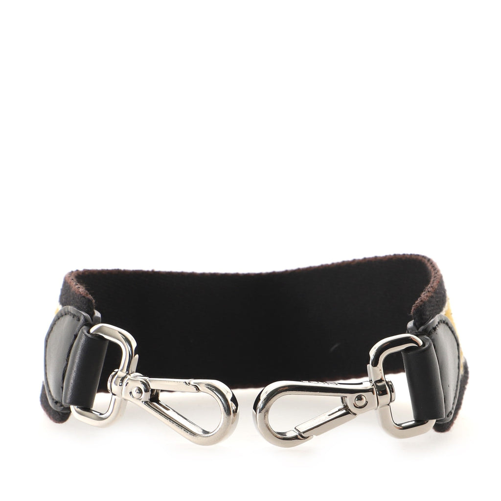 FF Logo Mini Strap You Short Shoulder Strap Canvas