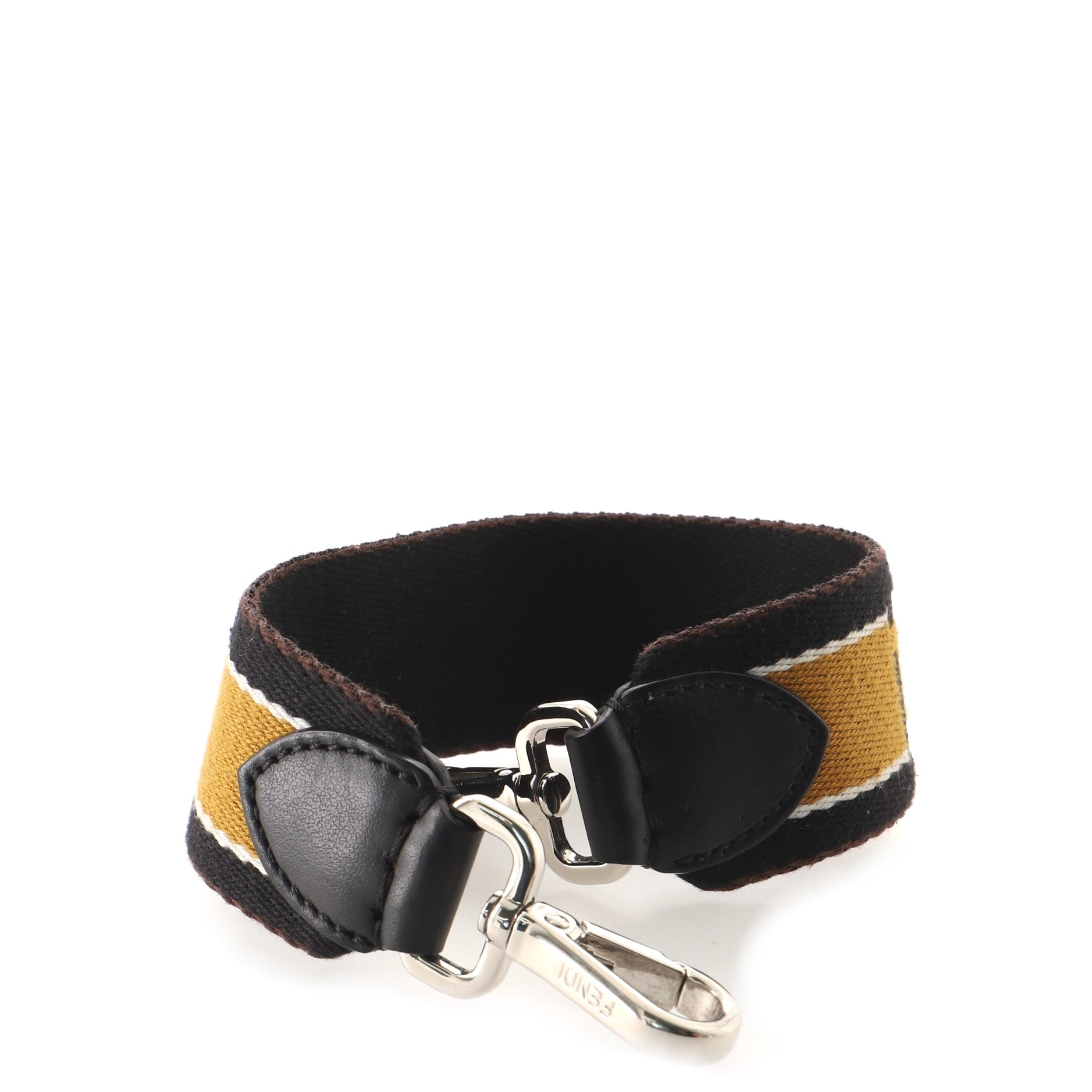 FF Logo Mini Strap You Short Shoulder Strap Canvas