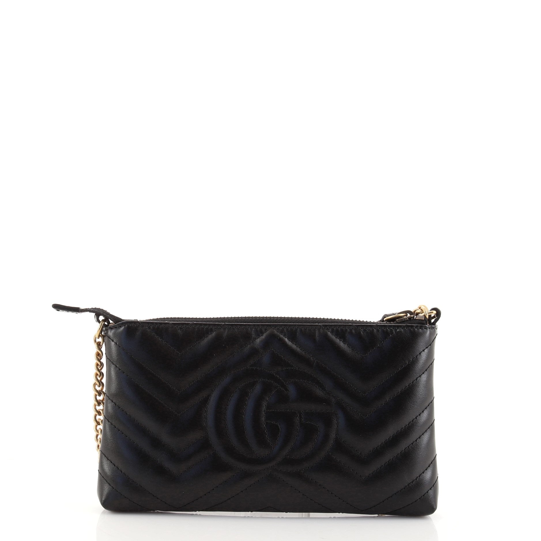 GG Marmont Chain Shoulder Bag Matelasse Leather Mini