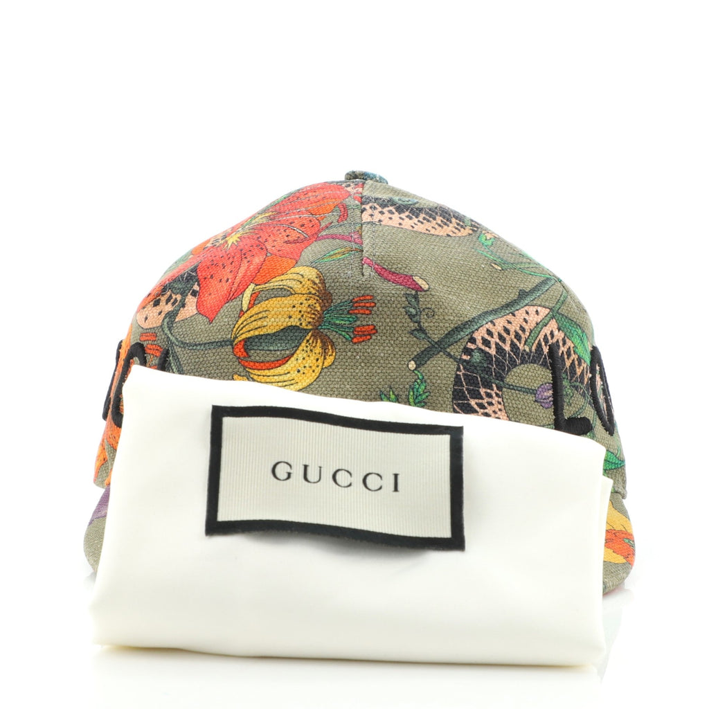 Loved Baseball Cap Flora Canvas Medium