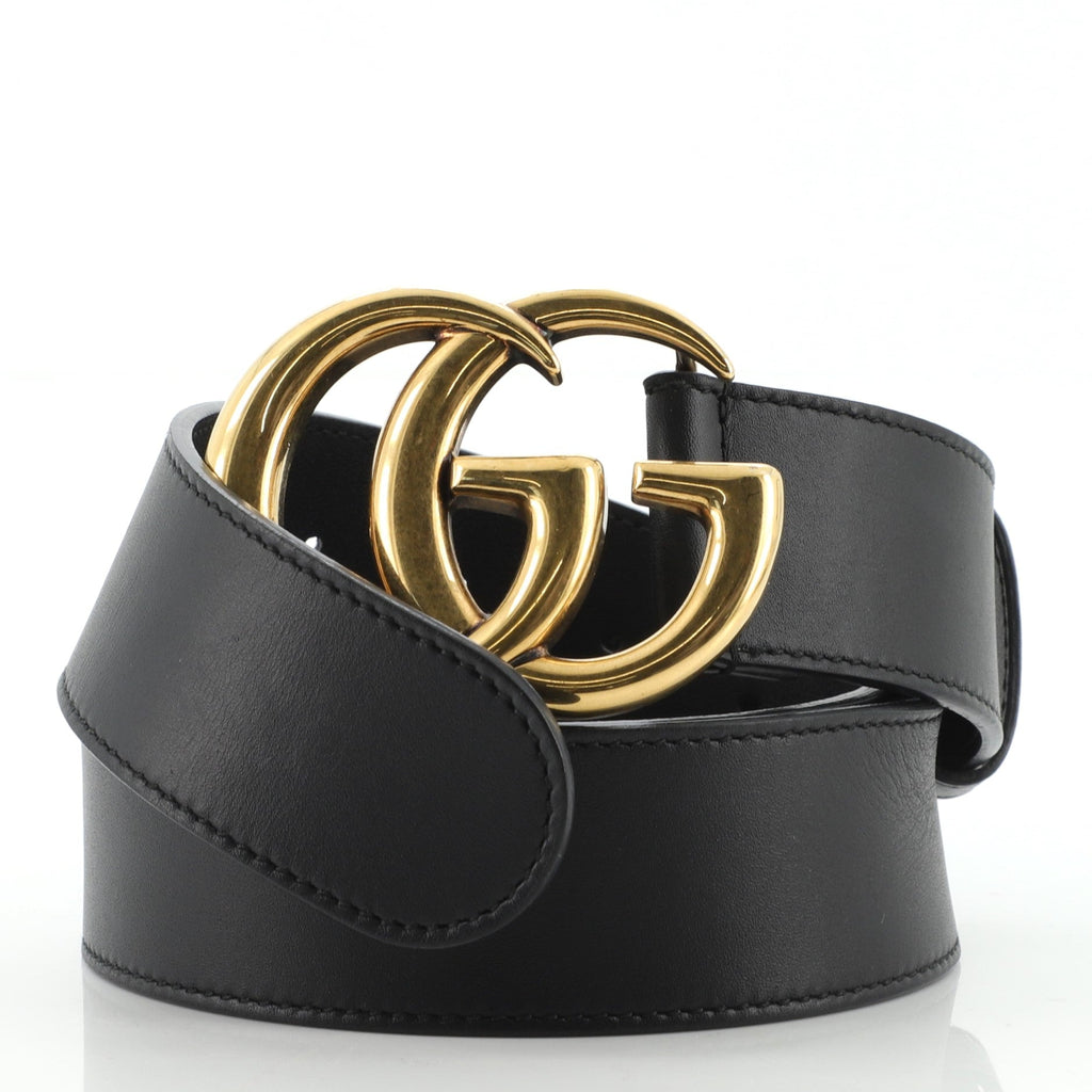 GG Marmont Belt Leather Wide 90