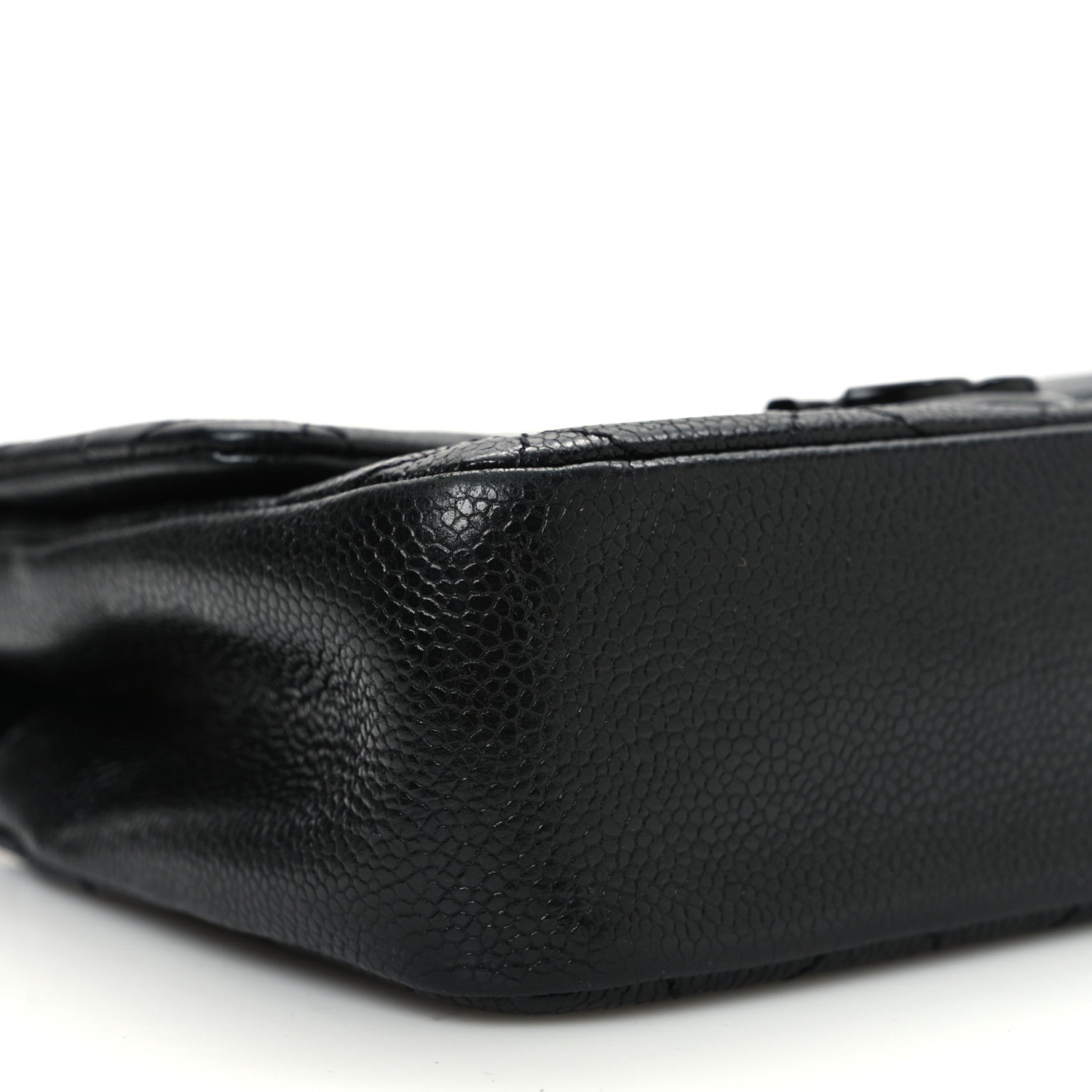 Caviar Quilted Incognito Mini Square Flap Black