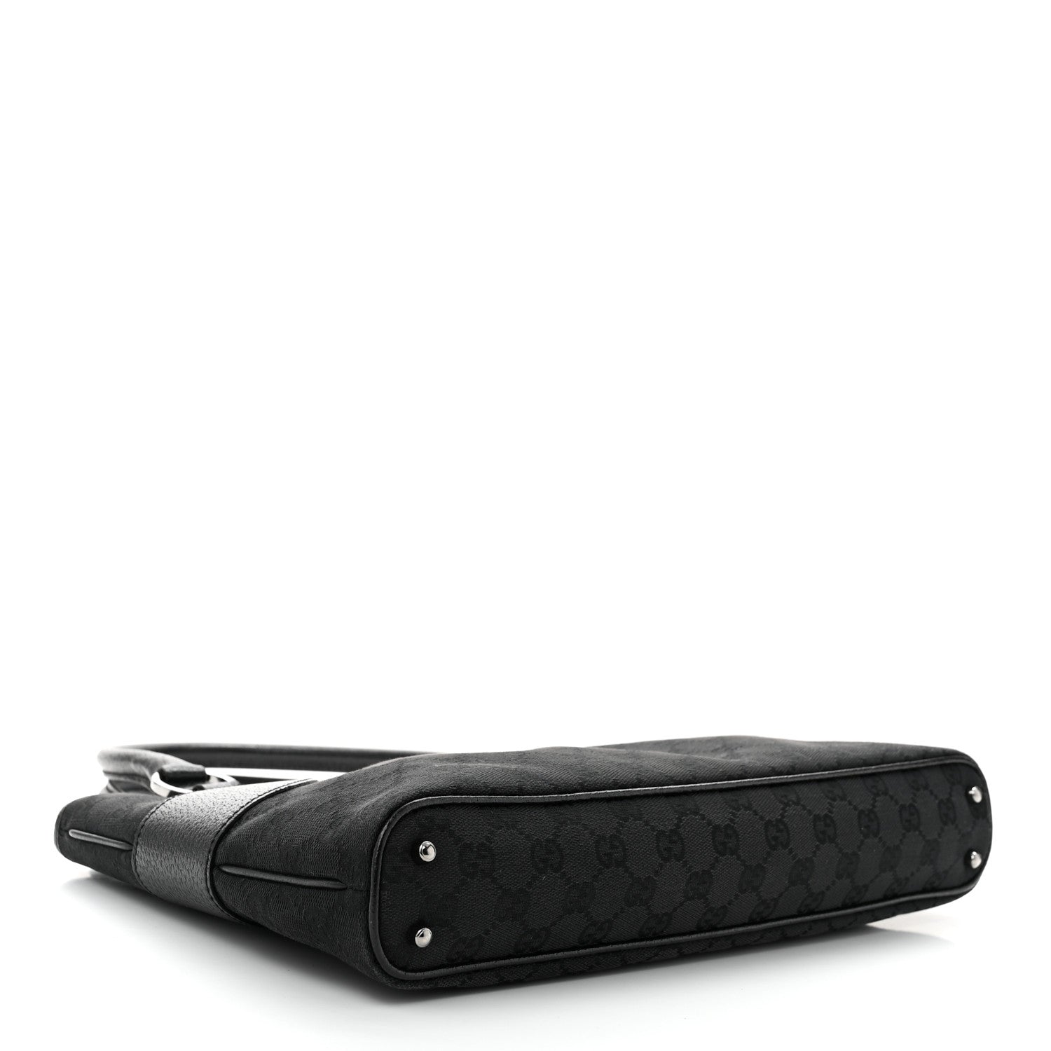 Monogram Shoulder Bag Black