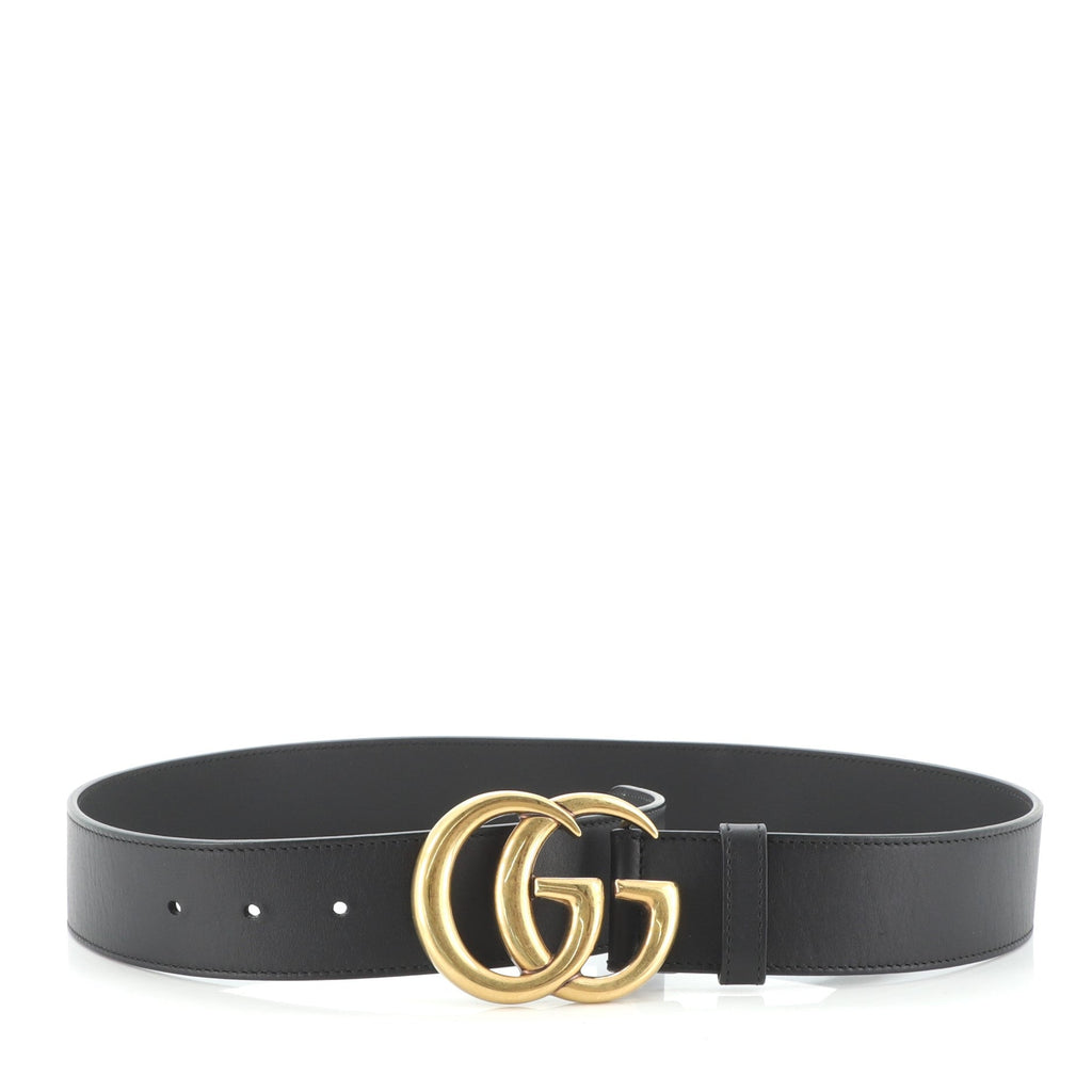 GG Marmont Belt Leather Wide 80