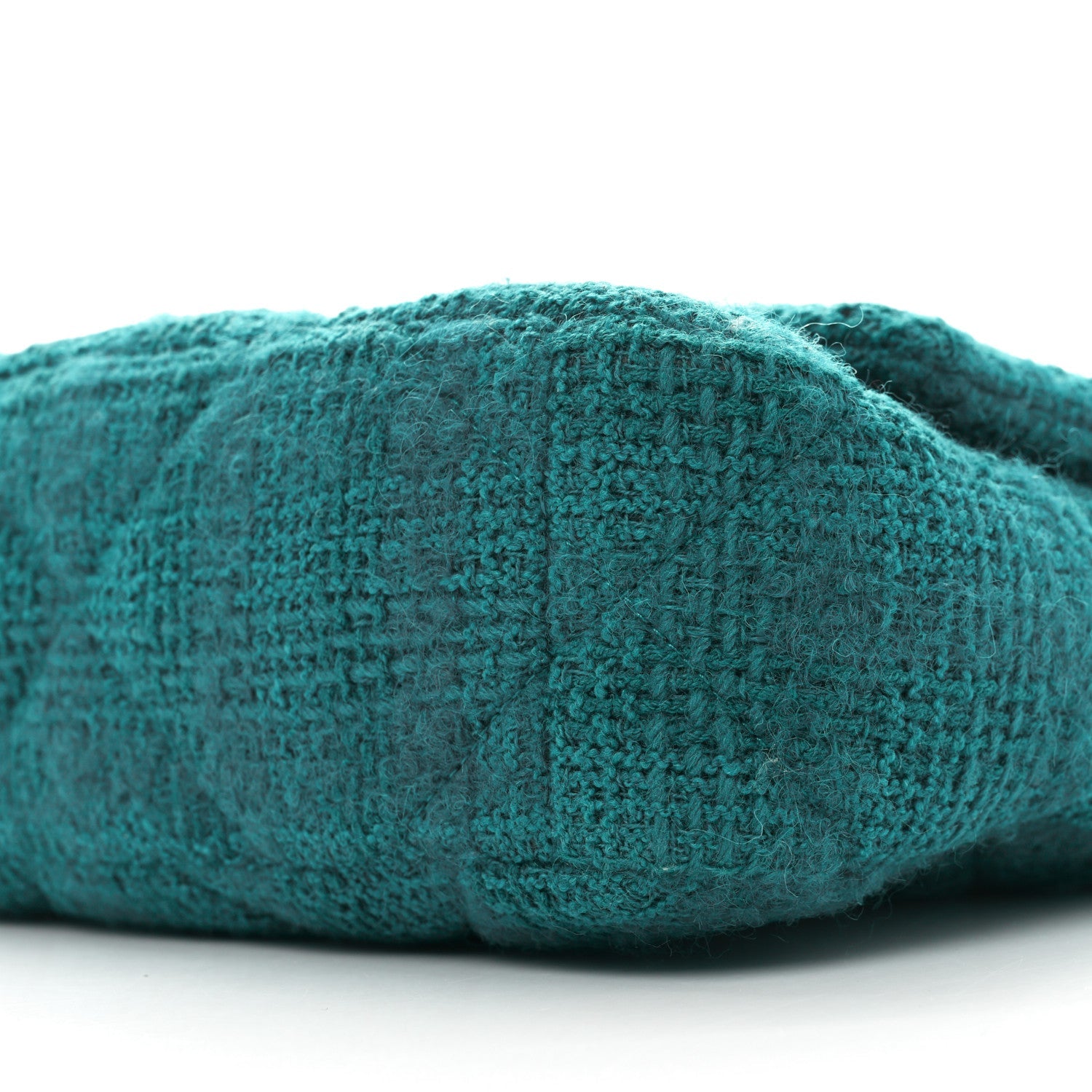Tweed Quilted Medium Chanel 19 Flap Green