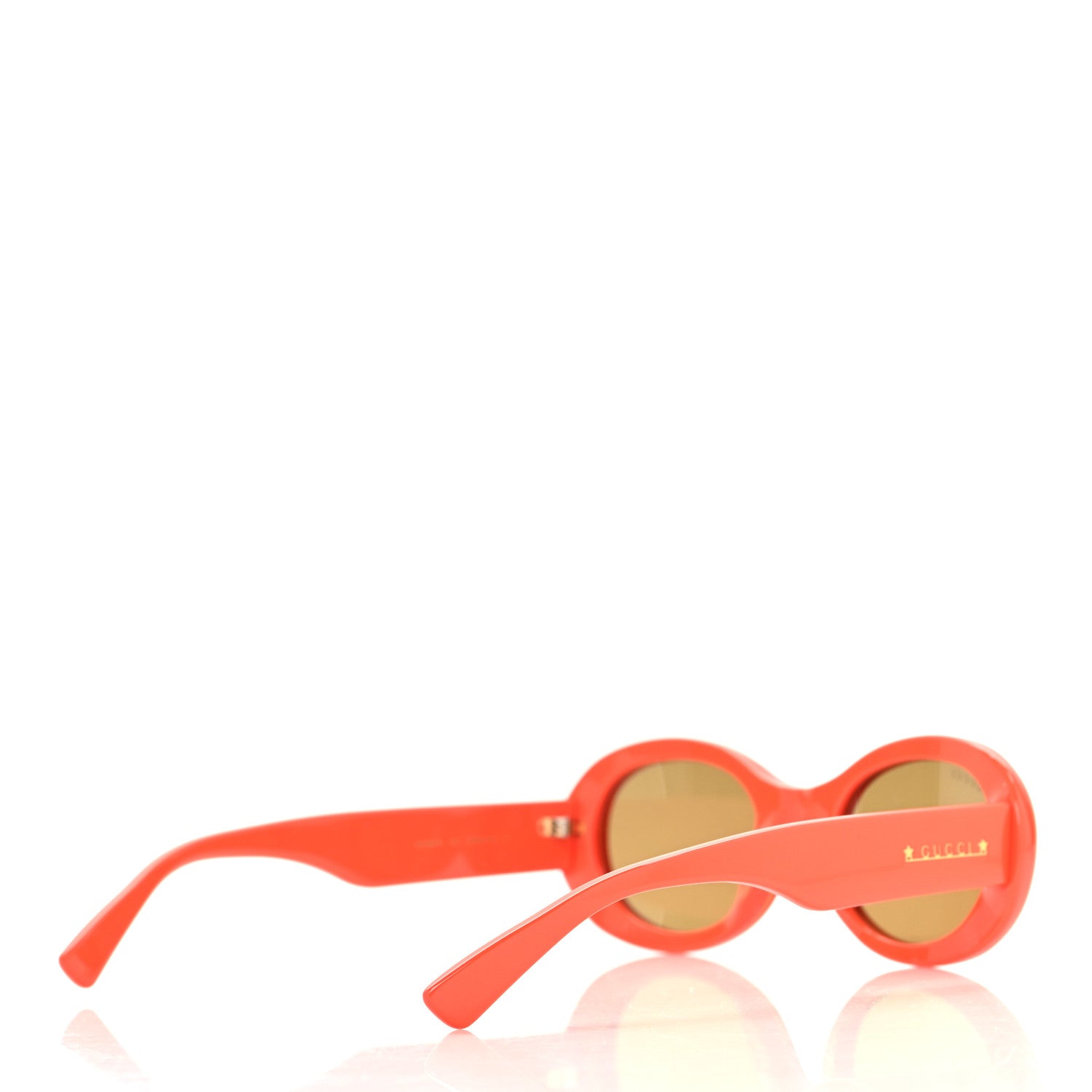 Acetate Oval Frame GG1587S Sunglasses Orange