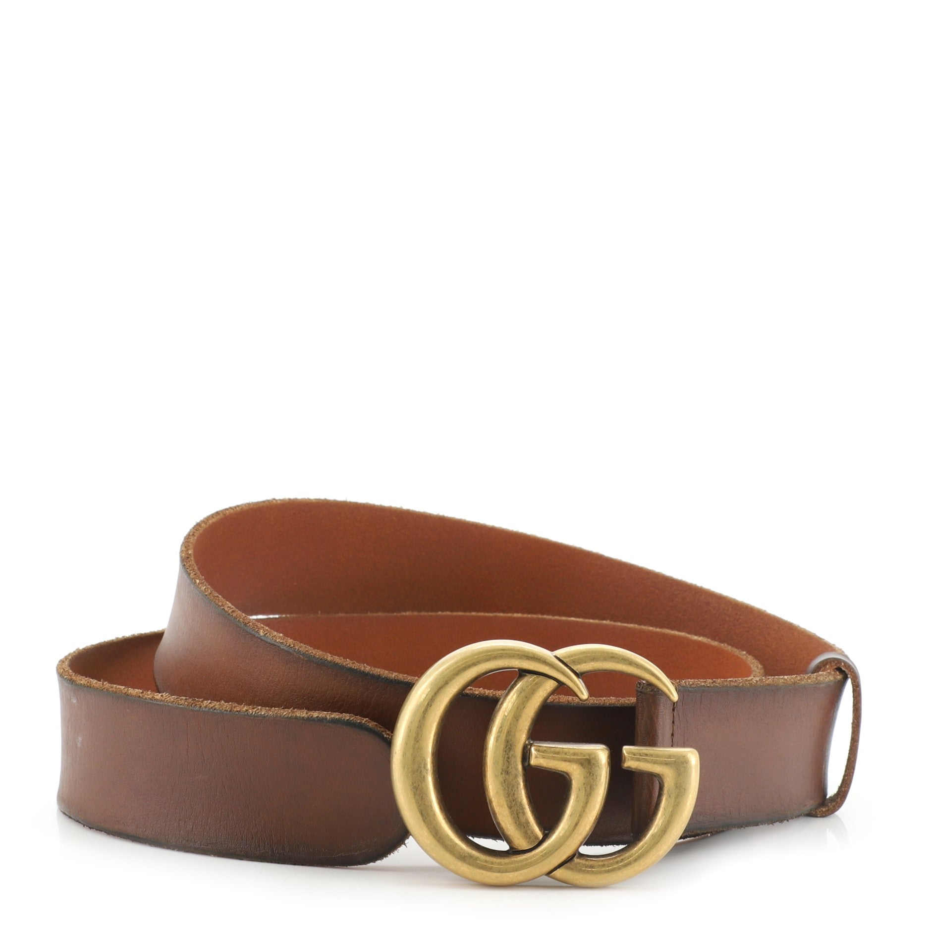 GG Marmont Belt Leather Wide 95