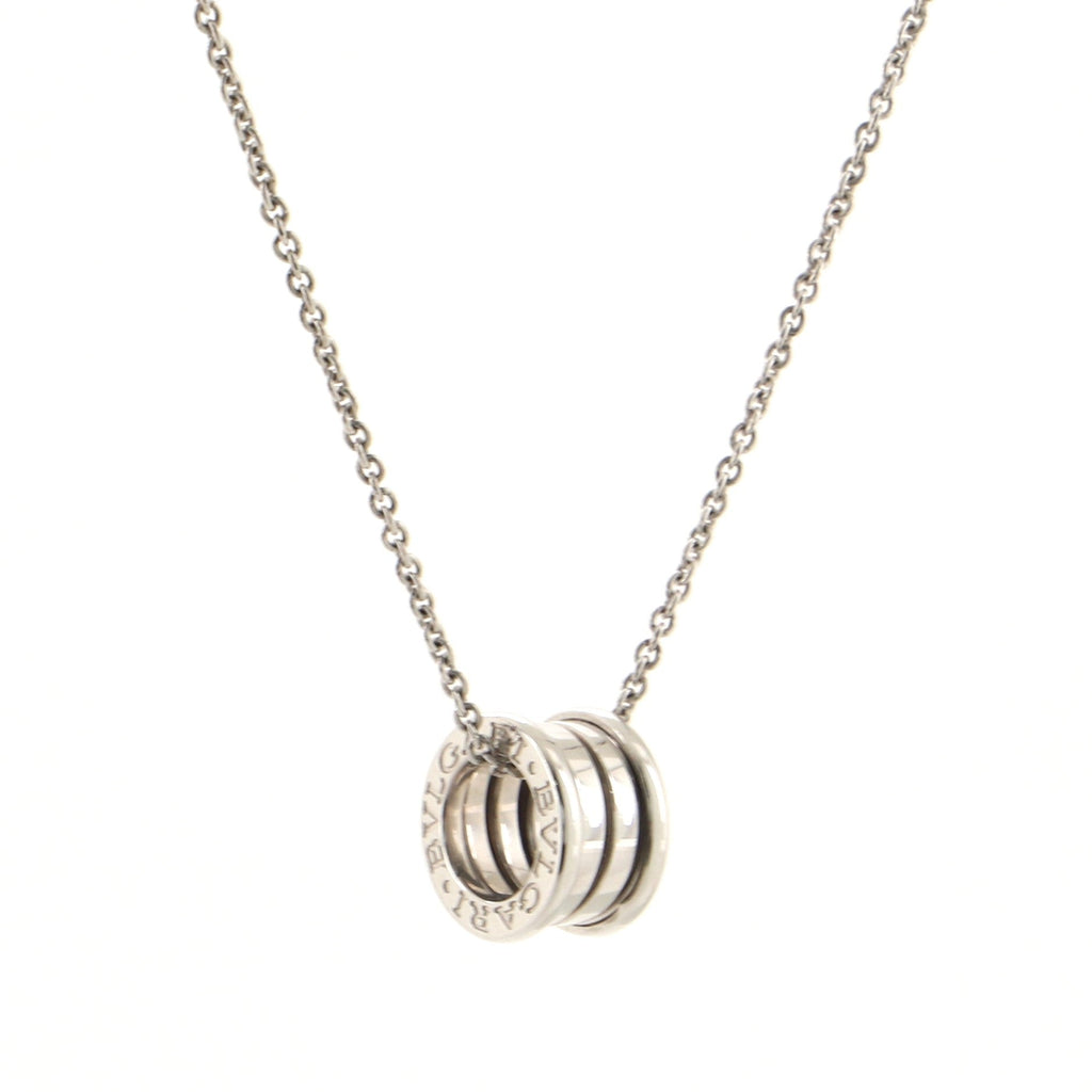 B.Zero1 Pendant Necklace 18K White Gold