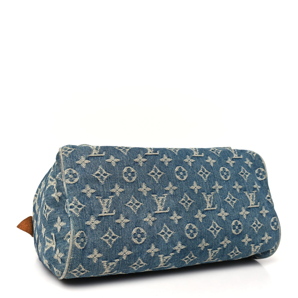 Monogram Denim Neo Speedy Blue