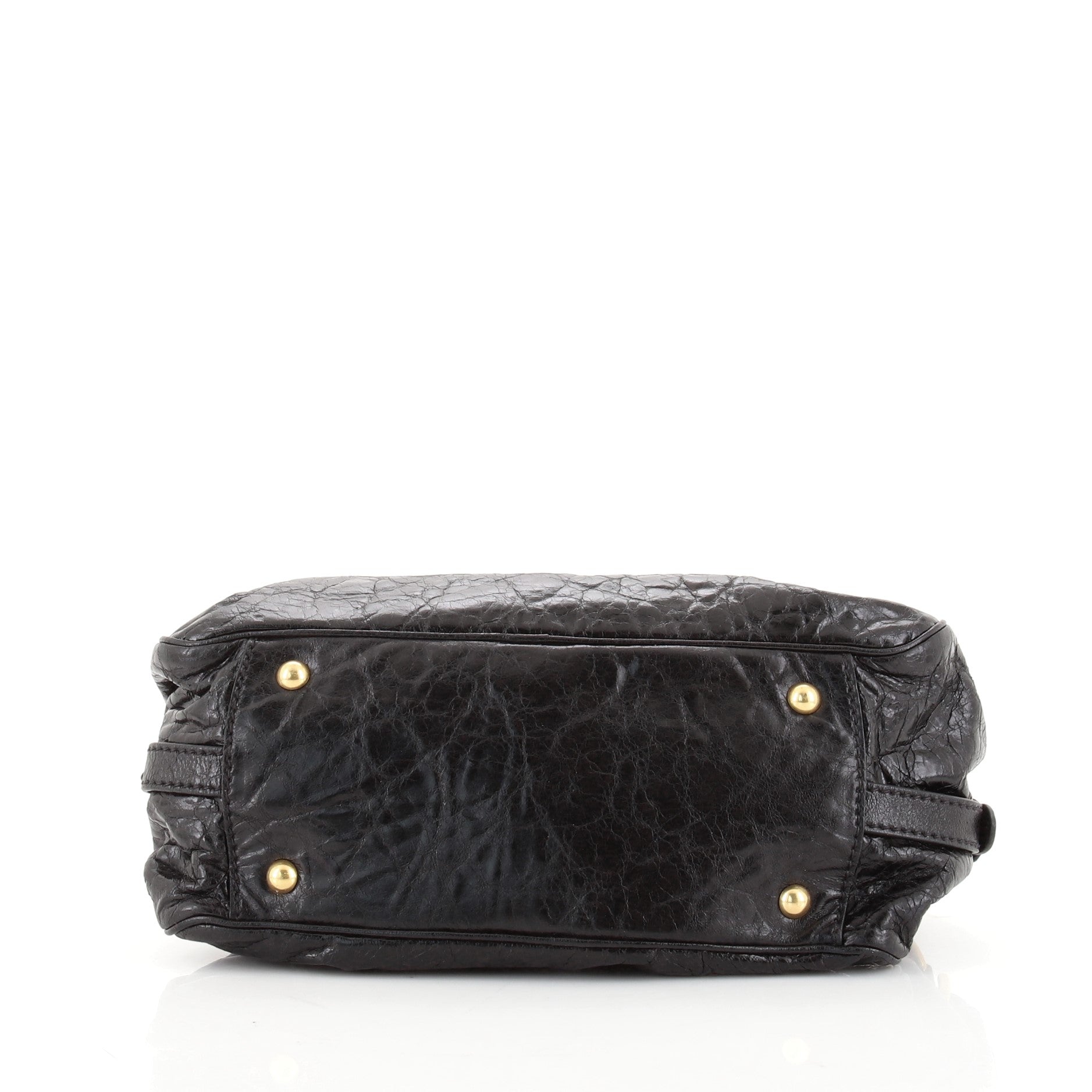 Mini Charm Convertible Satchel Nappa Leather Medium