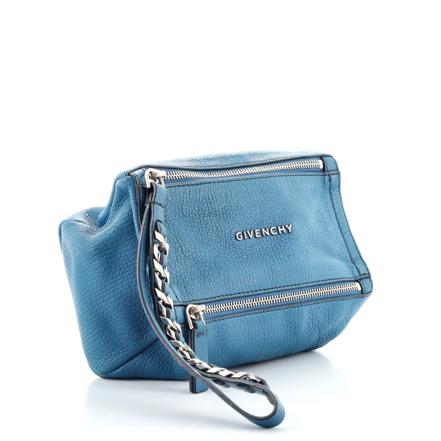 Pandora Wristlet Clutch Leather