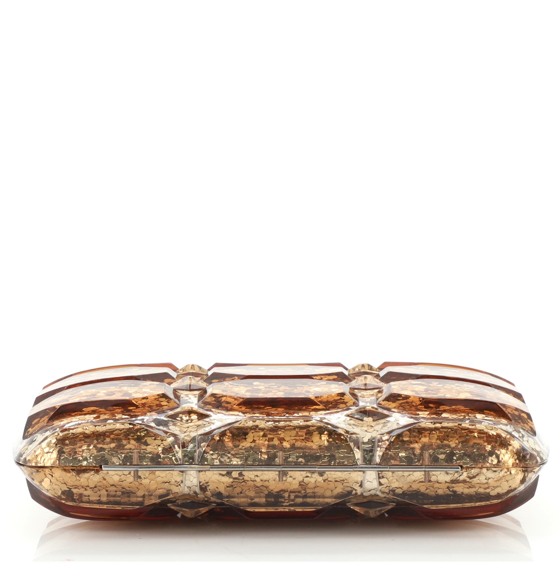 Aristographic Clutch Glitter Plexiglass