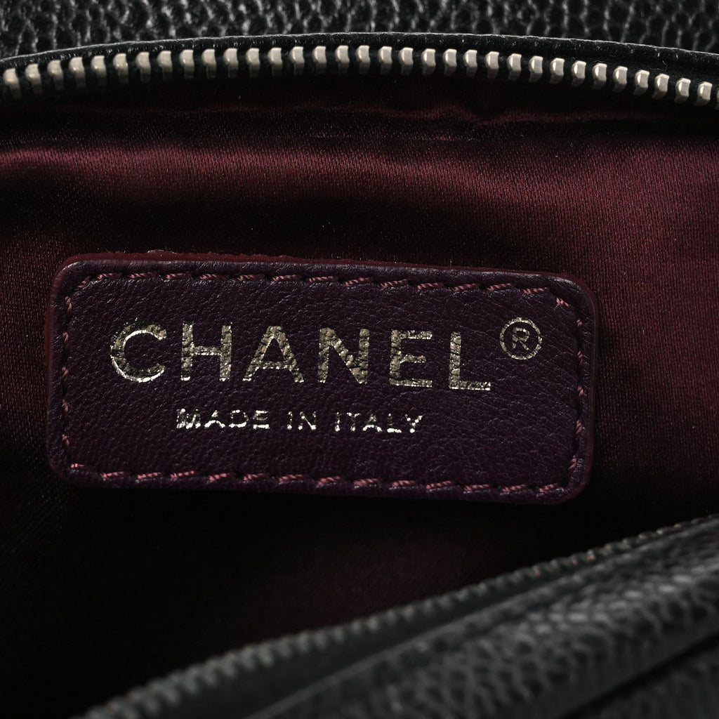 Caviar Quilted New Mini Flap Black