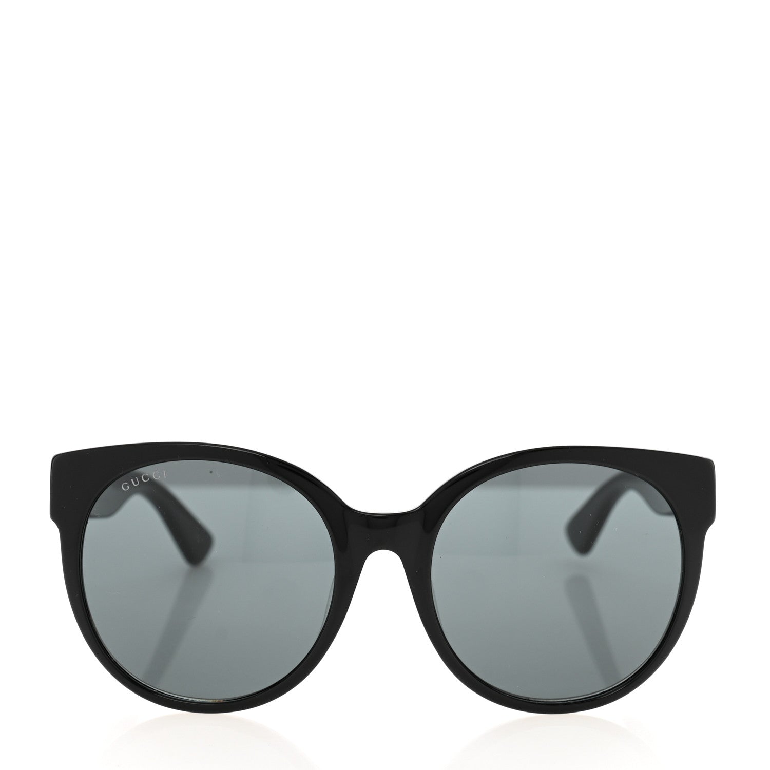 Acetate Round Sunglasses GG 0035S Black