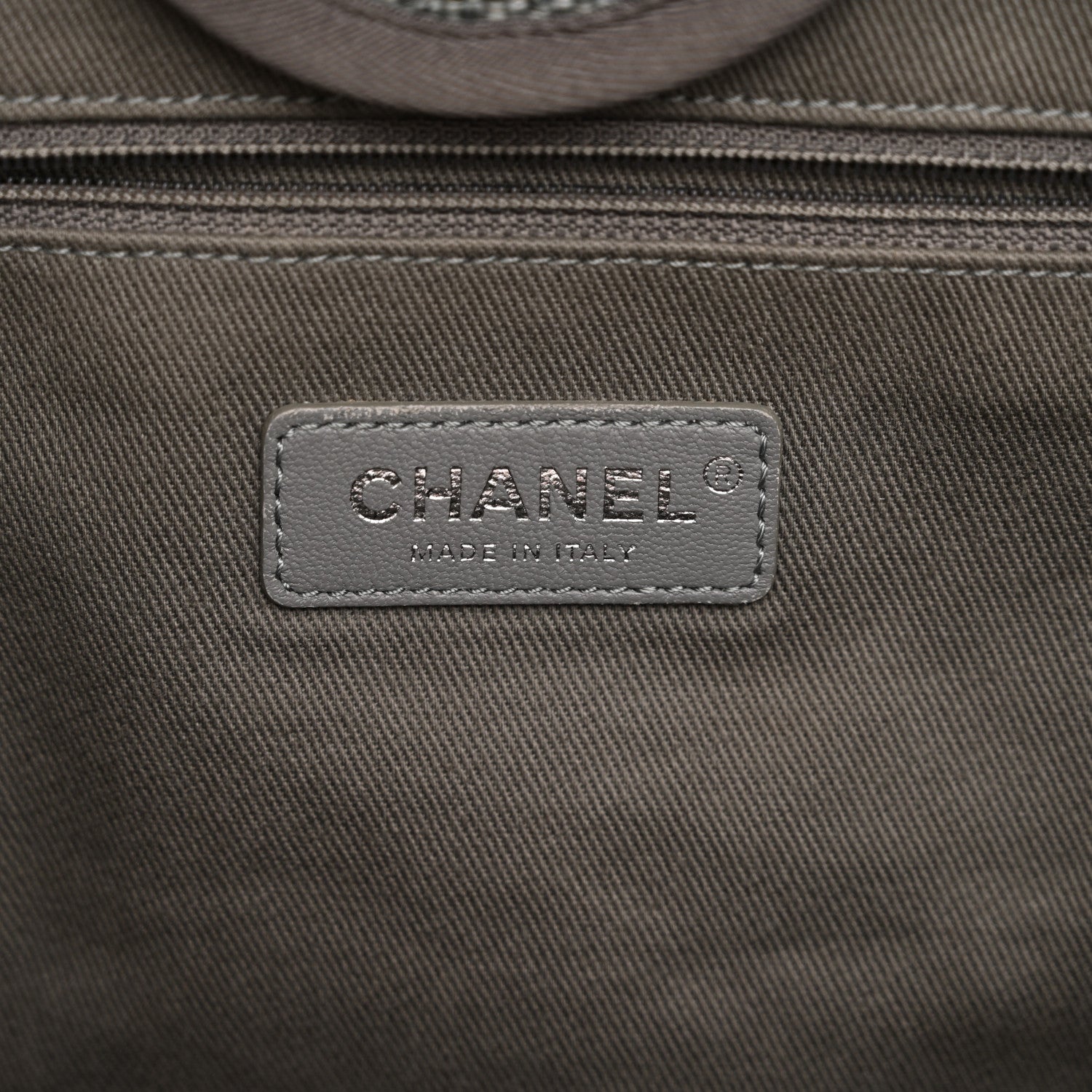 Woven Straw Raffia Large Deauville Tote Grey