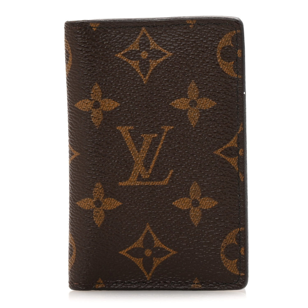 Monogram Pocket Organizer  Holder NM