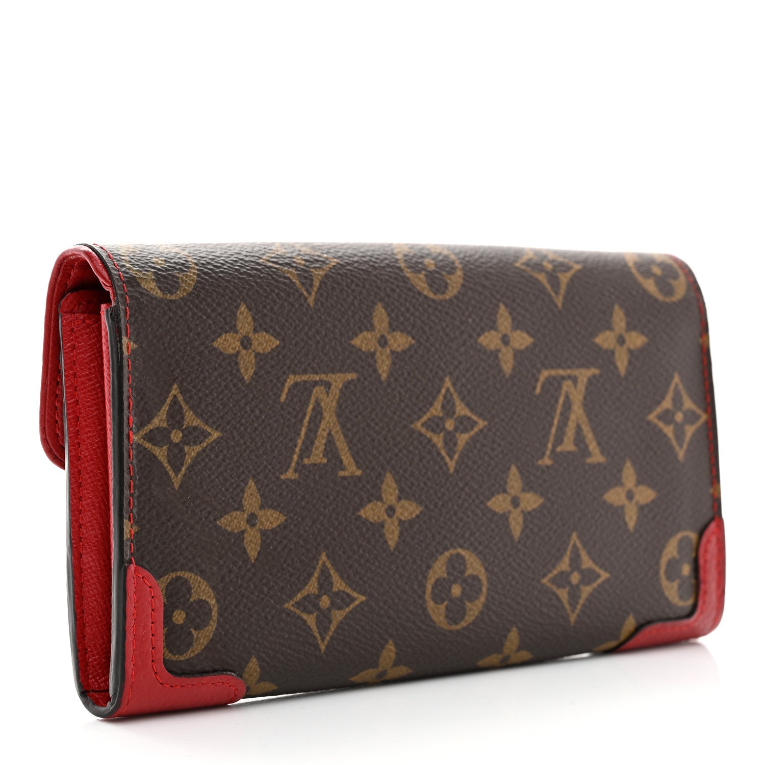 Monogram Sarah Retiro Wallet Cherry