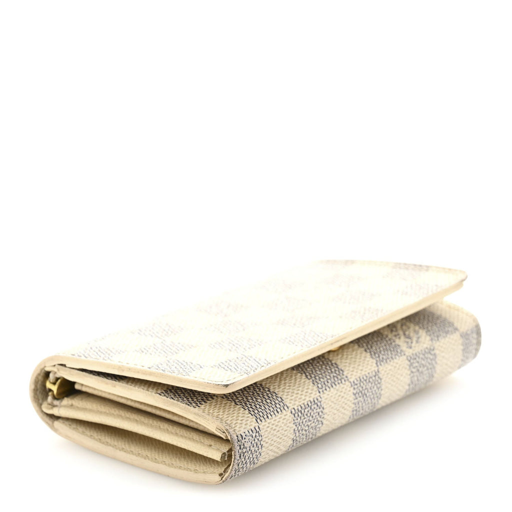 Damier Azur Port Monnaie Billets Tresor Wallet