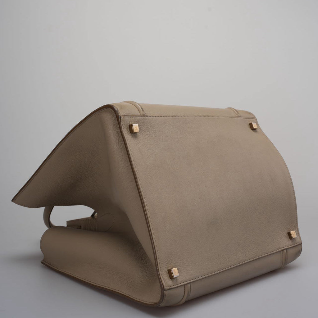 Celine Gray Luggage Tote Bag