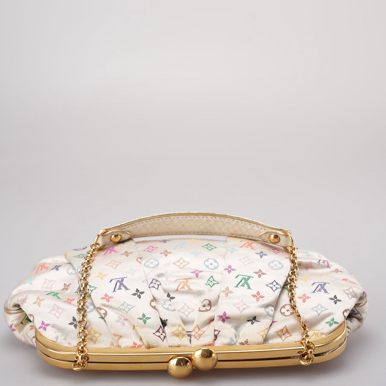 Louis Vuitton x Takashi Murakami Monogram Multicolore Aumoniere Evening Bag