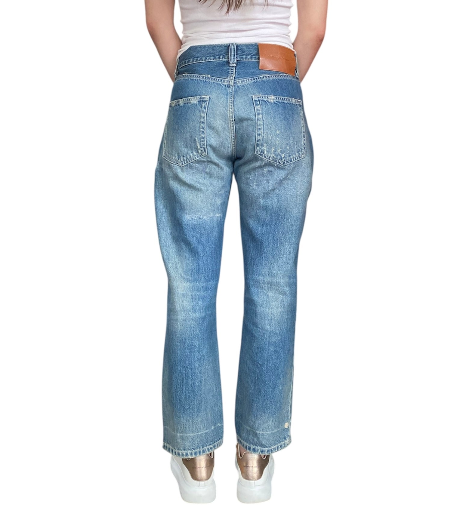 Victoria Bekham Distressed Denim  - W26
