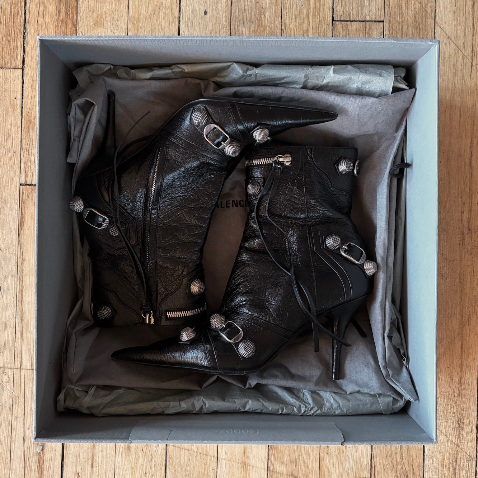 Balenciaga 'Cagole' Ankle Boots - Women's 38