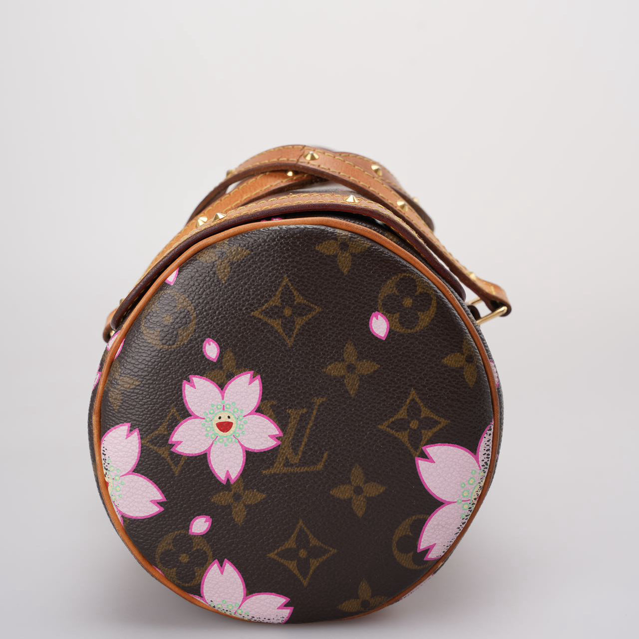 Louis Vuitton Vintage Papillon Handbag Limited Edition Cherry Blossom Monogram