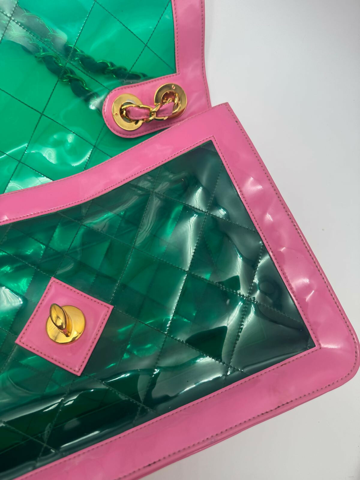 Chanel 2018 Coco Splash PVC Flap