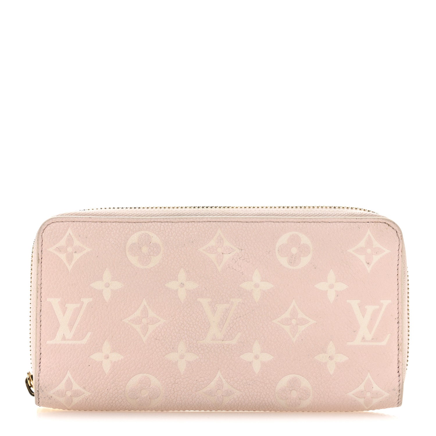 Empreinte Monogram Spring in the City Zippy Wallet Pink Beige Yellow
