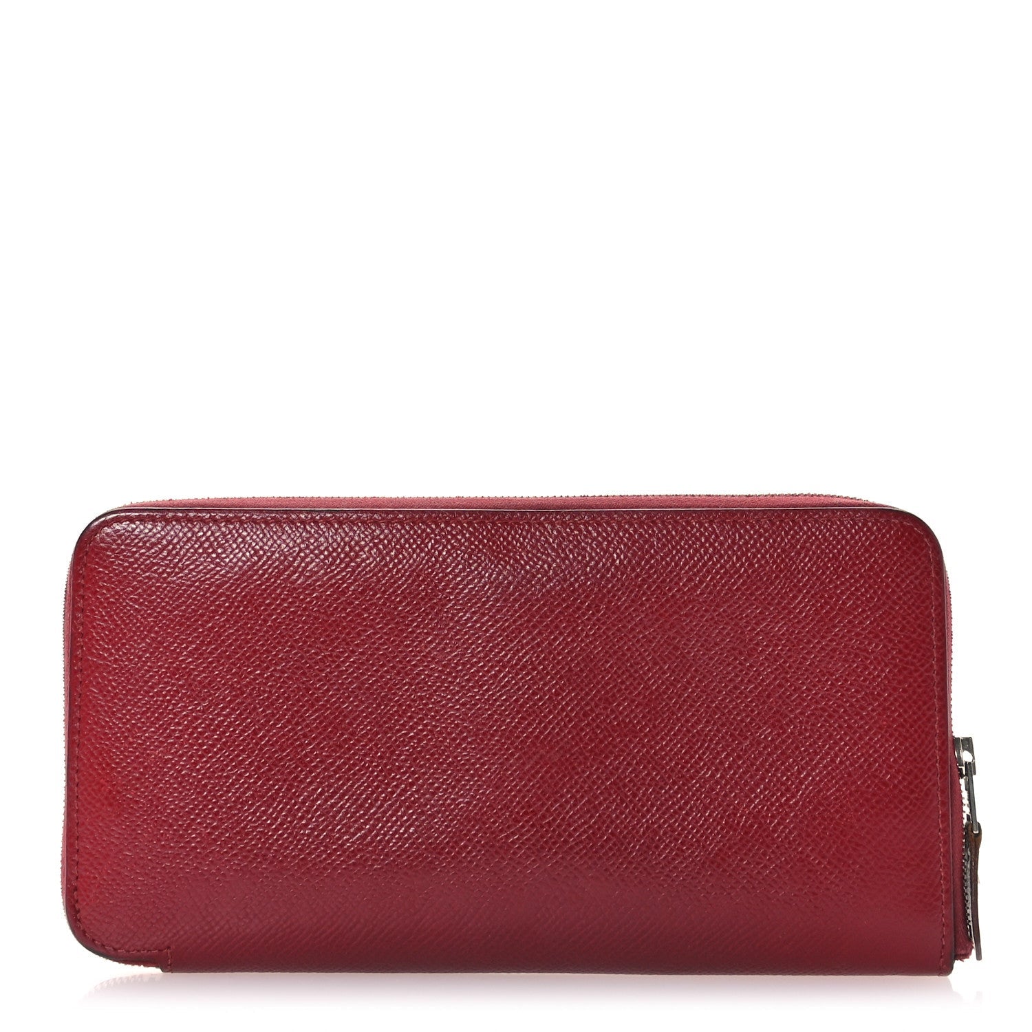 Epsom Silk'In Wallet Rouge Grenat Rose Eglantine