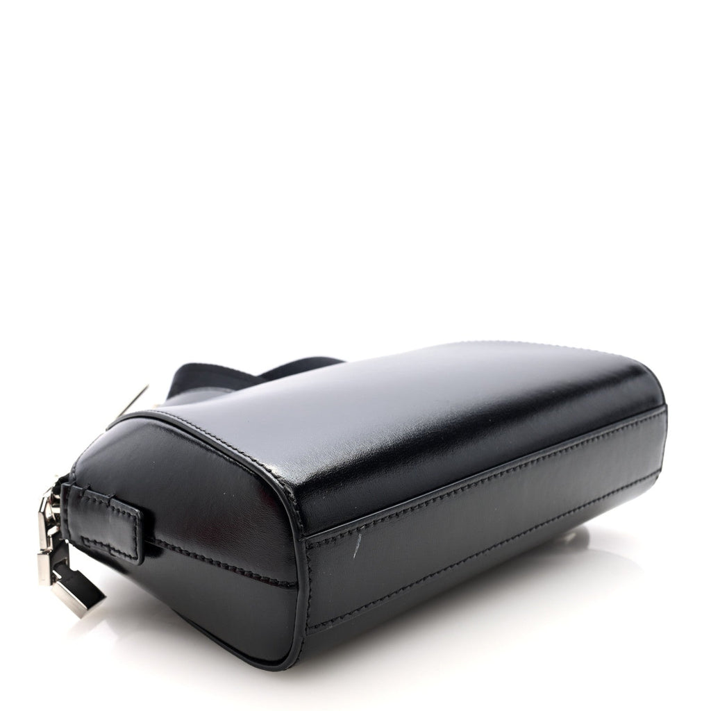 Box Calfskin Antigona U Crossbody Bag Black