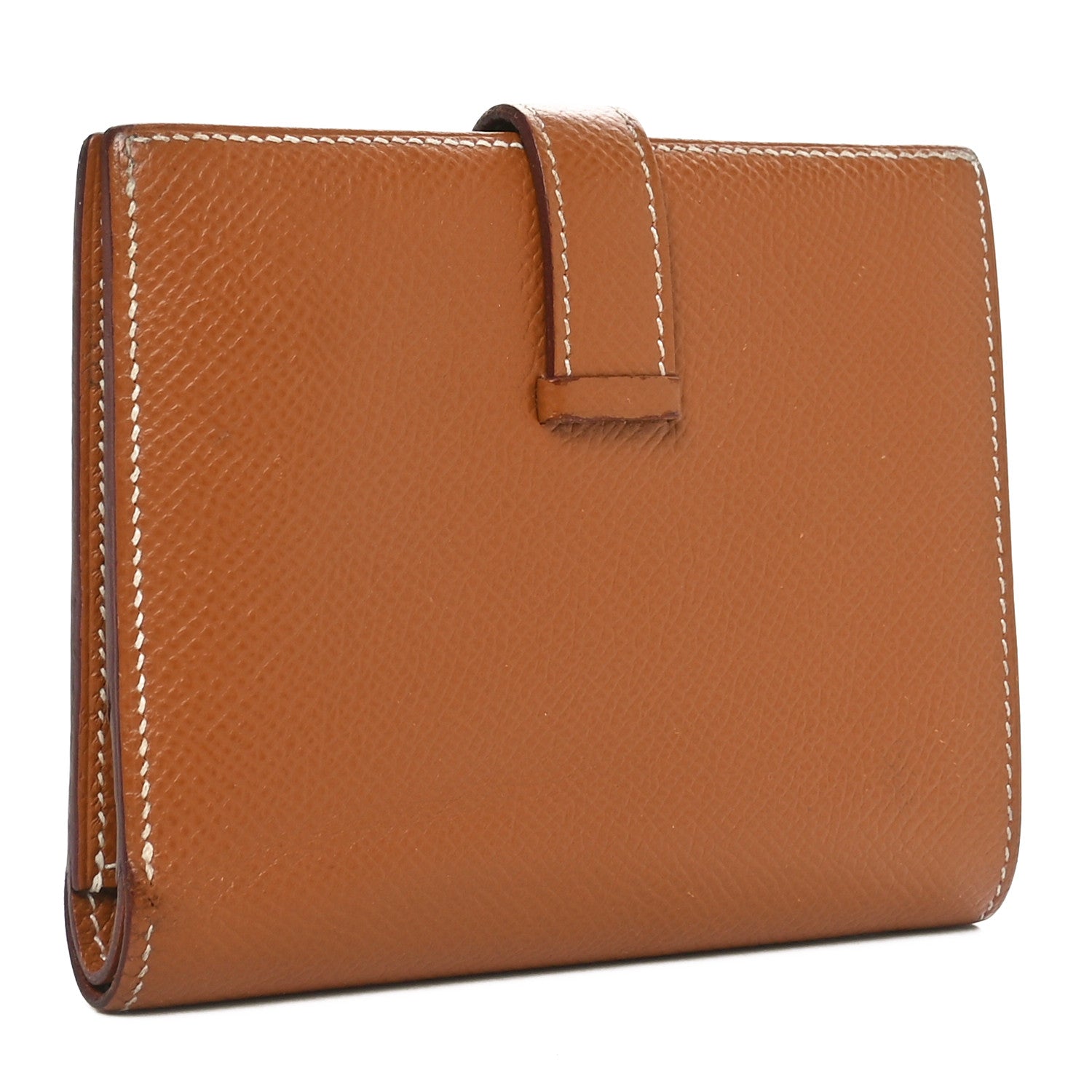 Epsom Bearn Compact Wallet Gold
