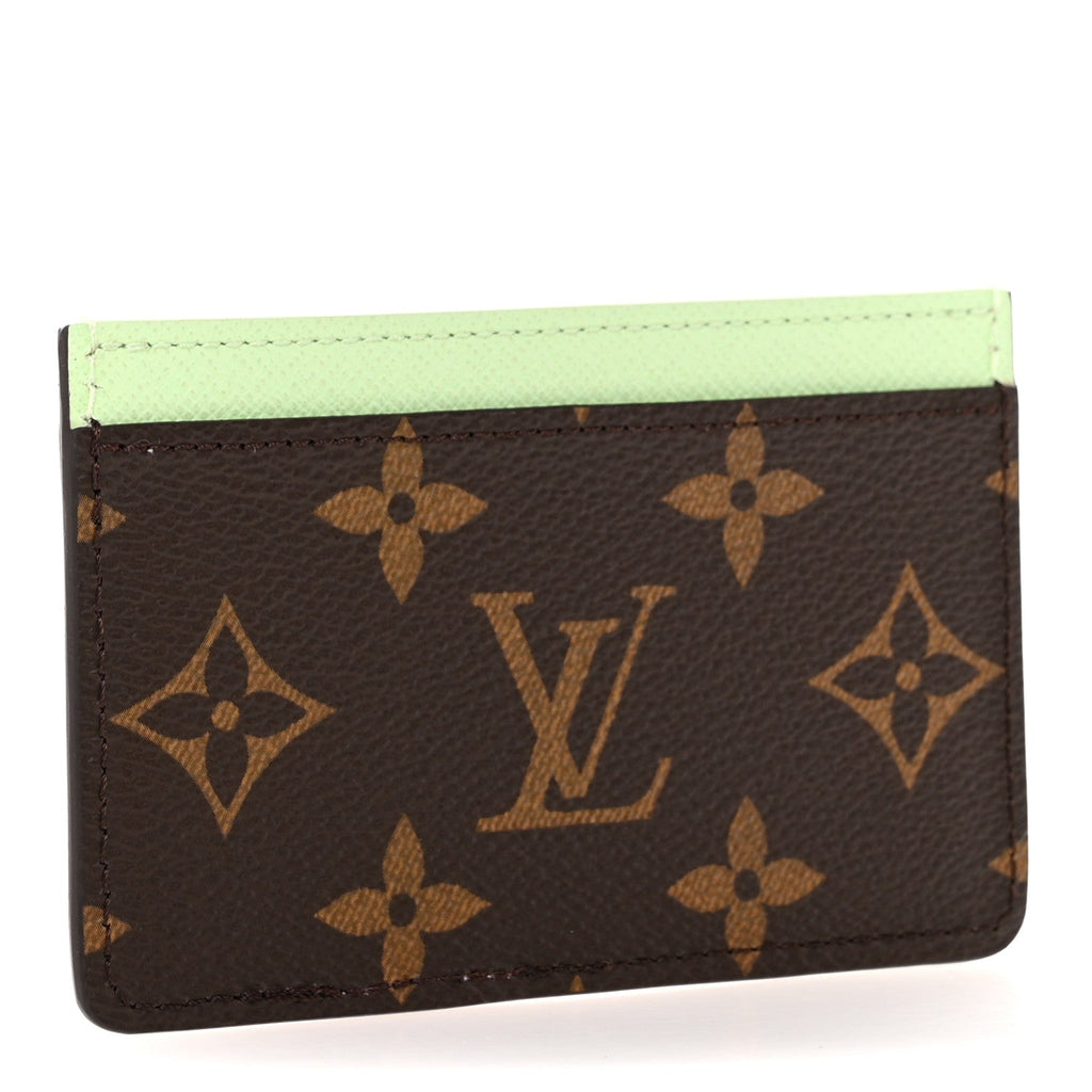 LV X TM Monogram Cherry Blossom  Holder Sakura Brown
