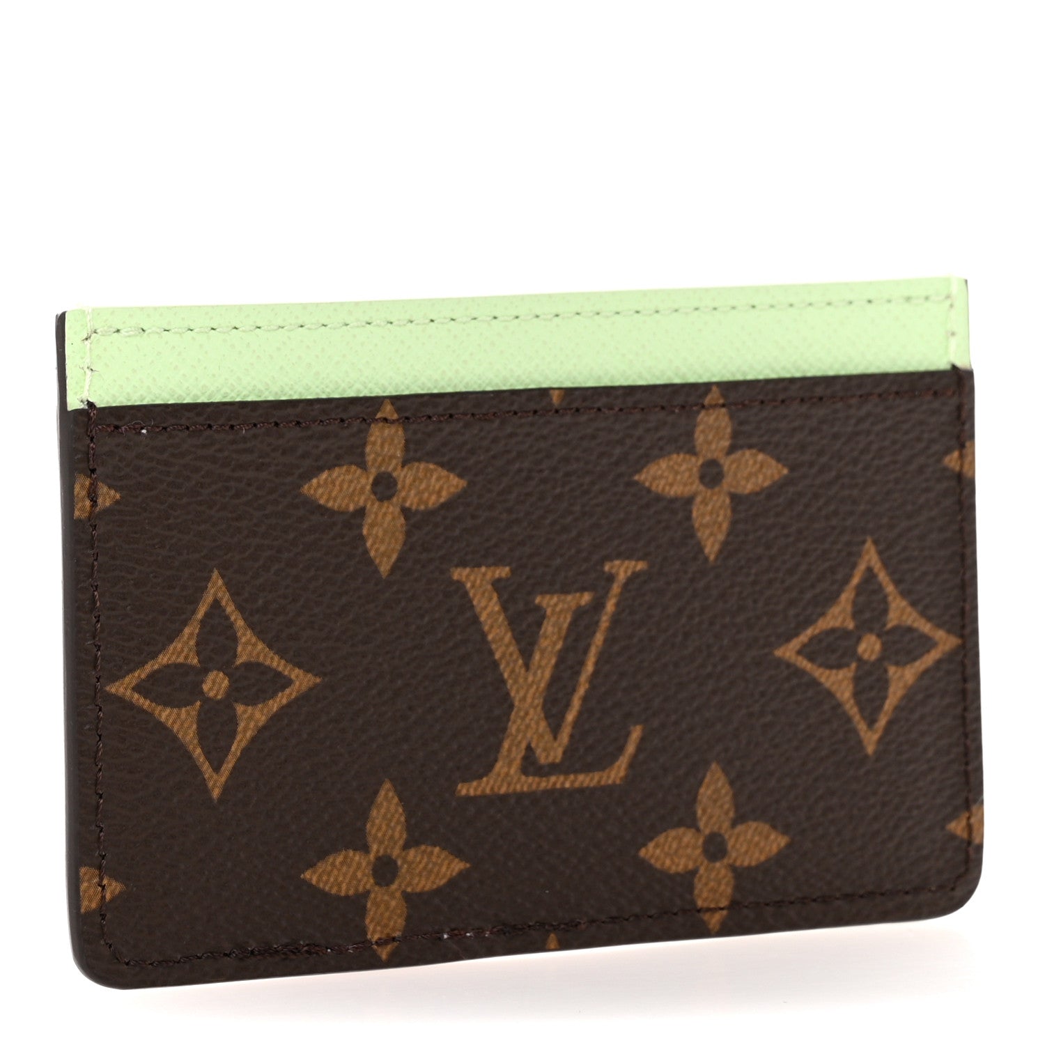 LV X TM Monogram Cherry Blossom  Holder Sakura Brown