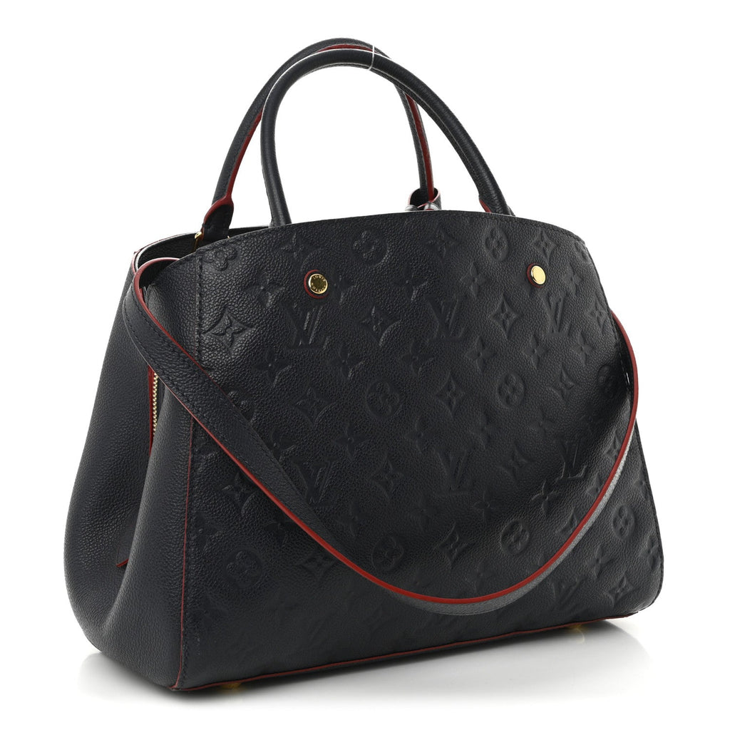 Empreinte Montaigne MM Marine Rouge