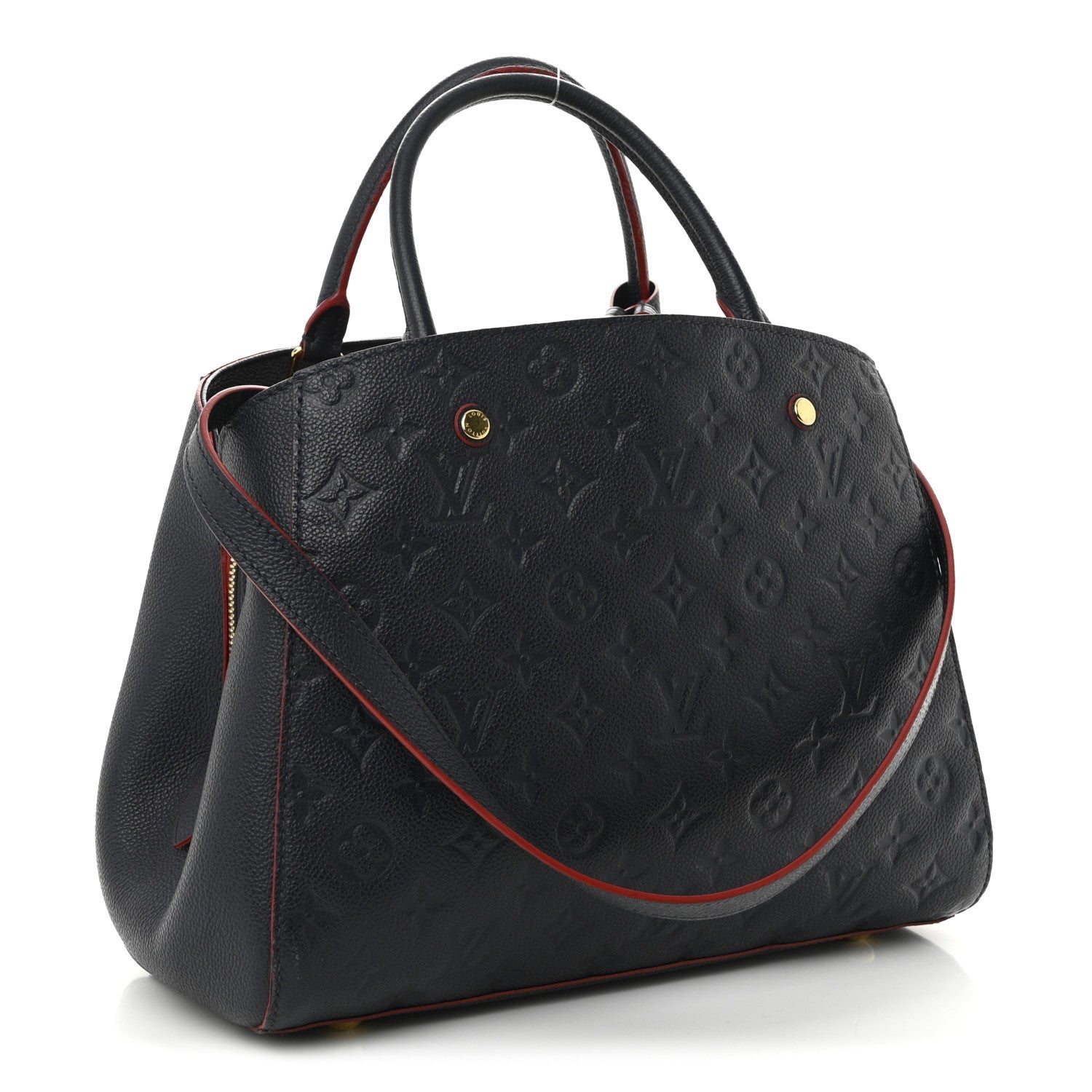 Empreinte Montaigne MM Marine Rouge
