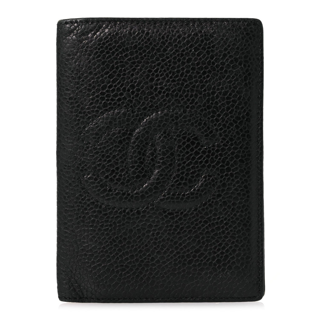 Caviar Timeless CC  Holder Wallet Black