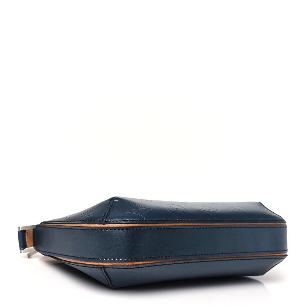 Mat Monogram Fowler Blue