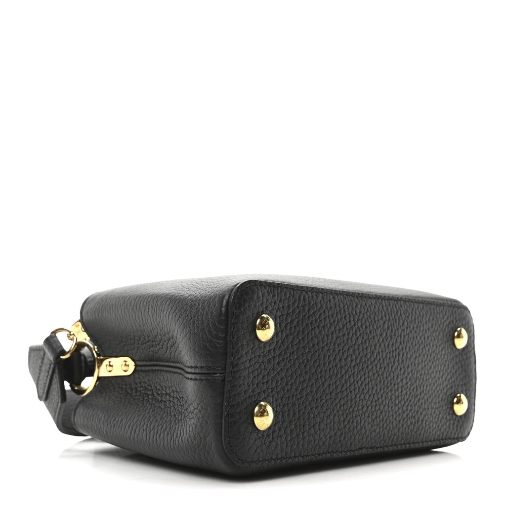 Taurillon Mini Capucines Black