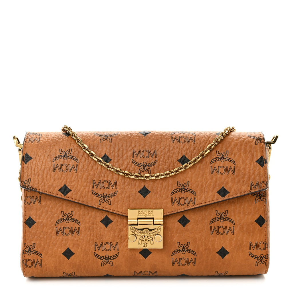 Visetos Millie Wallet On Chain Cognac