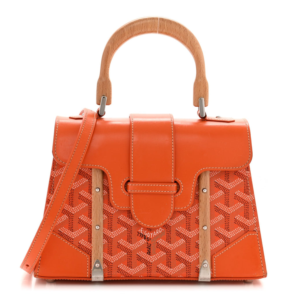 Goyardine Structure Mini Saigon Orange