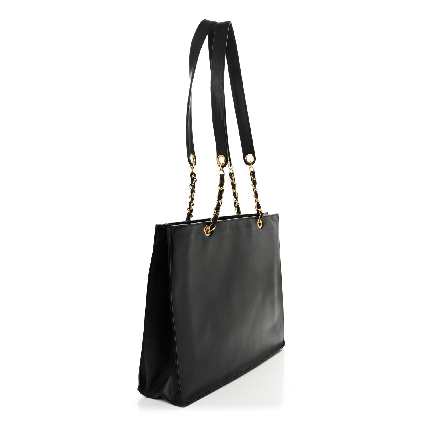 Lambskin CC Tote Black