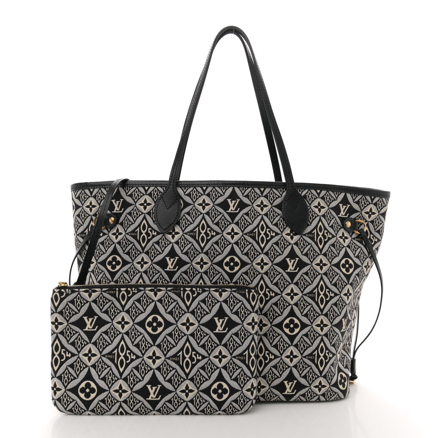 Jacquard Since 1854 Neverfull MM Grey