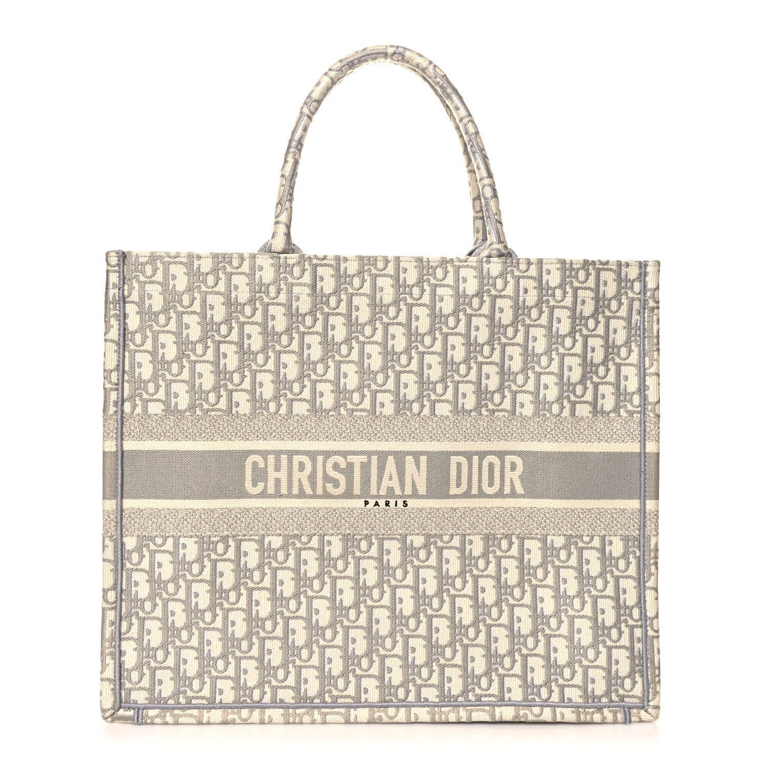 Oblique Large Book Tote Grey